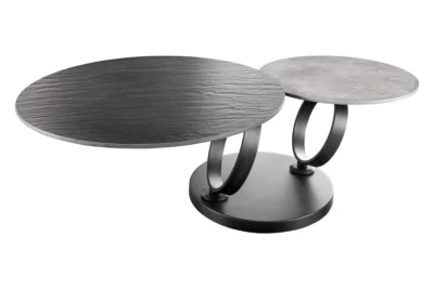 Kavos staliukas "Dancing Rings Grey"