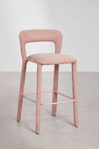 Baro kėdė "Eluno pink"