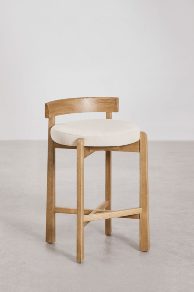 Pusbario kėdė "Calmera white"